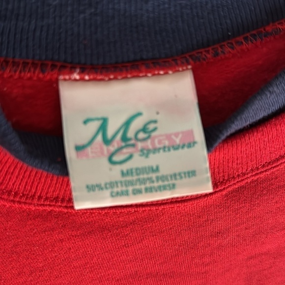 VINTAGE GRANDMA CREWNECK SWEATER (M) - Picture 3 of 4